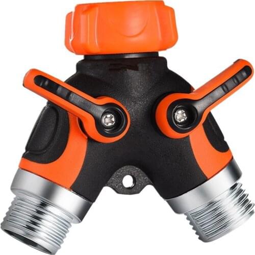 Home Garden Y Type Shunt Joint One Enter Two Come Double Pass Shunt High Pressure Water Tap Water Pipe Water Diversion Organ