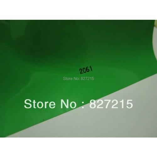 1.5/1.8/3.2 meters width # 2061 Tea Green Glossy Surface Ceiling Film PVC Stretch Ceiling Films --- Small order