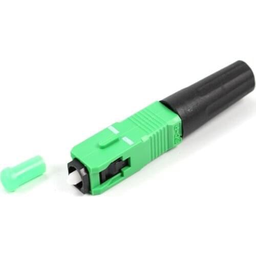 100PCS FTTH SC APC Optic Fiber Quick Cold SC Single Mode Fast Connector