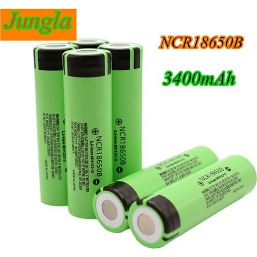 2020 Original 18650 Battery NCR18650B 3.7V 3400 mah 18650 Lithium Rechargeable Battery For Flashlight batteries