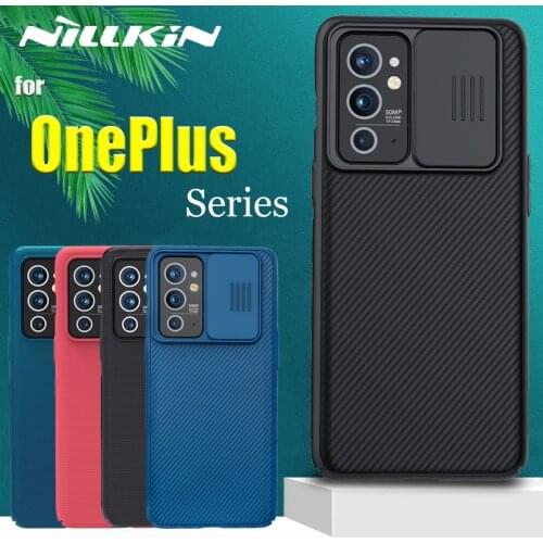 For OnePlus 9R Case Casing Nillkin Textured Nylon Fiber Durable Non-slip Shockproof Back Cover on One Plus 9R Capa Funda
