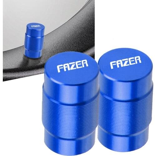 For Yamaha YBR250 Fazer FAZER600 FZ6R FZS600 FZS 600 FZS 1000 FZ1S FZ1 FZ6 FZ16 FZ-S16 Motorcycle CNC Wheel Tire Valve cap Cover