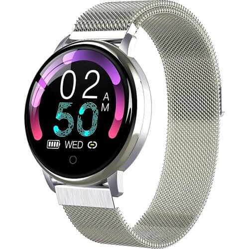 Smart Watch E38 Men Women Heart Rate Monitor Bracelet Sleep Blood Pressure Fitness Tracker Waterproof Color Sport Round Watch