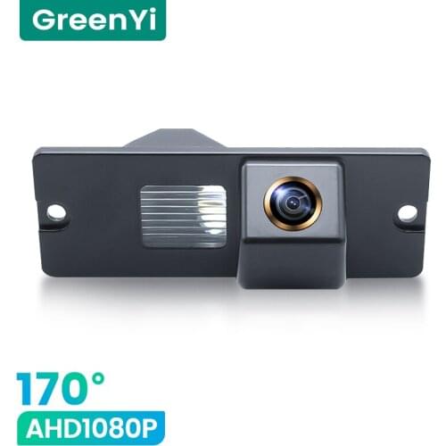 GreenYi 1080P HD 170° Car Rear View Camera For Mitsubishi Pajero 4 2006-2017 Night Vision Reverse Reversing Vehicle Parking AHD