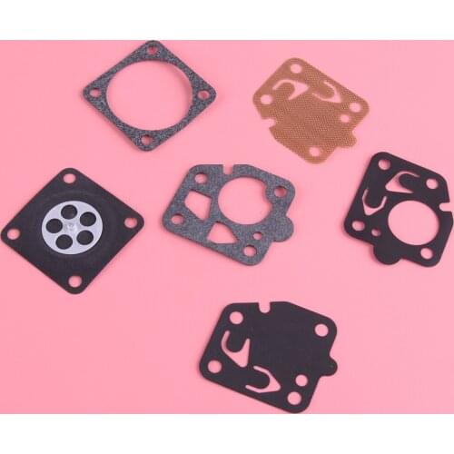 LETAOSK Carburetor Carb Gasket Repair Rebuild Kit Fit for Kawasaki TG18 TG20 TG24 TG28 TG33 TF22 Engine Tool Part Replacement