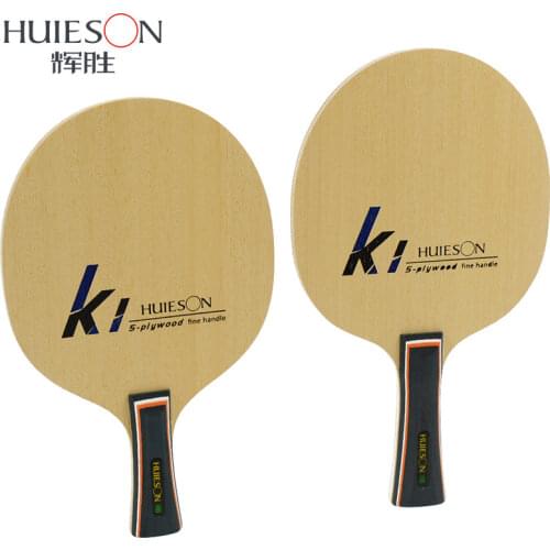 Huieson Ultralight 5 Ply Basswood Table Tennis Training Blade Fine Handle Ping Pong Paddle Blade Table Tennis Accessories K1