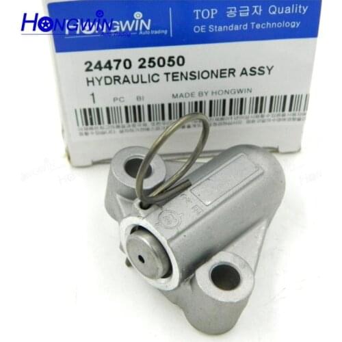 Genuine no:2447025050 Oil Pump Chain Tensioner Fits 04-09 Hyundai Sonata Kia Optima Rondo