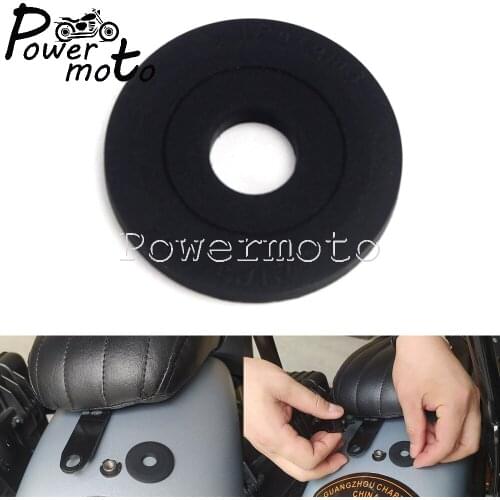 For Harley Touring Dyna Softail Sportster 883 1200 48 72 Road Street Electra Glide 34mm Rear Fender Seat Mounting Rubber Gasket