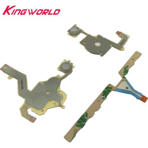 10pcs Direction Cross Button Left Right Key Volume Flex Cable Replacement For Sony PSP 3000 Game Conductive film