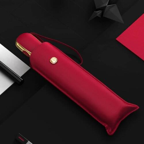 Luxury Automatic Umbrella Rain Women Ultralight Travel Sun Umbrella Girls Anti UV Portable Folding Umbrellas 6 Ribs Parasol Gift