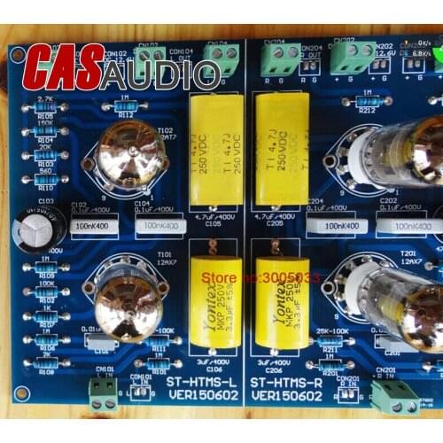 12AX7 ECC83 12AT7 ECC81 Tube Valve Pre Amplifier Preamp Shigeru Wadas Circuit