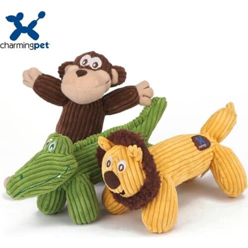 Charmingpet Toy Animal Shape Lion Monkey crocodile Sound toys