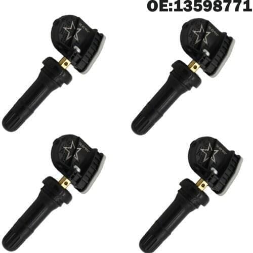 4 PCS Car Tire Pressure Monitor Sensor TPMS 315Mhz For Chevrolet Tahoe Traverse For GMC Savana Sierra 1500 2500 Yukon XL