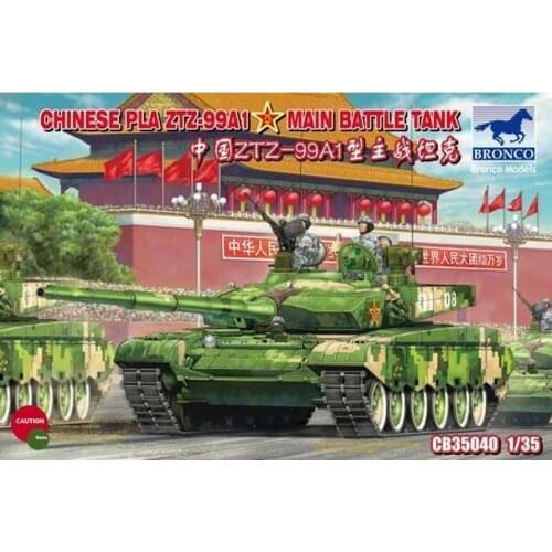 BRONCO CB35040 1/35 PLA Main Battle Tank ZTZ-99A1 - Scale Model Kit