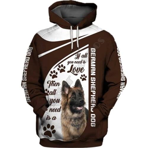 German Pinscher 3D Hoodies Printed Pullover Men For Women Funny Sweatshirts Fshion Christmas Sweater Drop Shipping 07