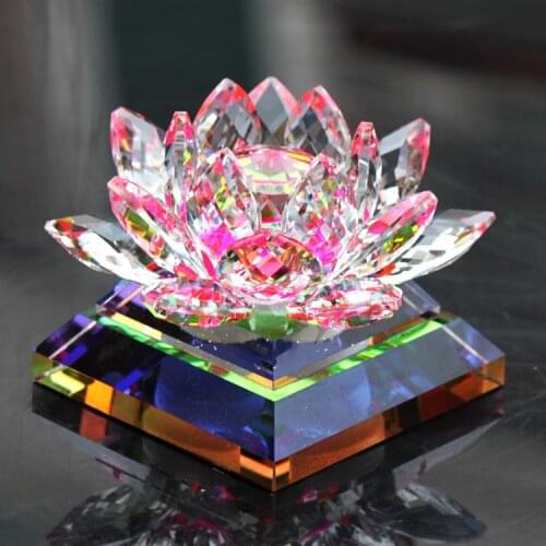 New Car Decoration Seat Crystal Lotus Car Perfume Bottle Car Interior Supplies Creative Ornaments Gifts home decoration