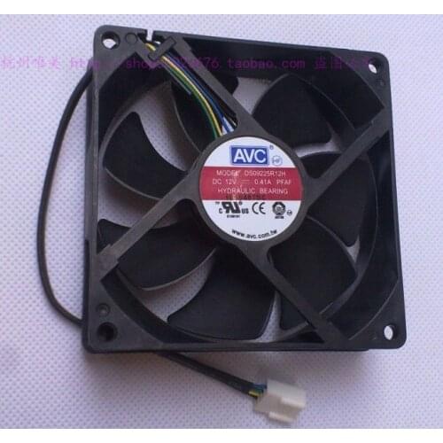 NEW AVC 9025 9cm 4PIN PWM DS09225R12H 0.41A cooling fan