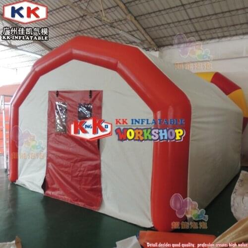 Mobile Temporary Medical Shelter Waterproof Inflatable Emergency Medical Tent