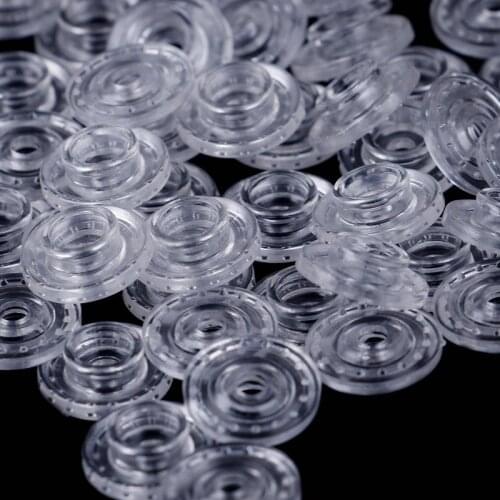 Clear Snap Buttons For Garment Accessories T5 Caps Plastic Snaps Fasteners
