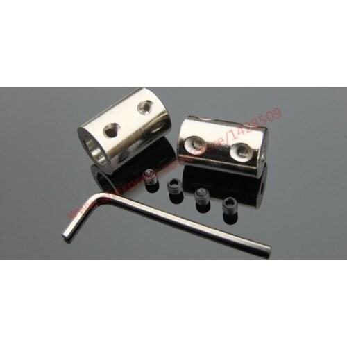 Steel Rigid Couplings Fixed Rigid Coupling Roller Cylinder Coupling Mechanical Transmission Model Parts Motor Accessories
