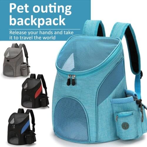 Cat Carrier Bags Small Dog Cat Backpack Travel Outdoor Shoulder Bag Breathable Portable Packaging Carrying Space Capsule Cage