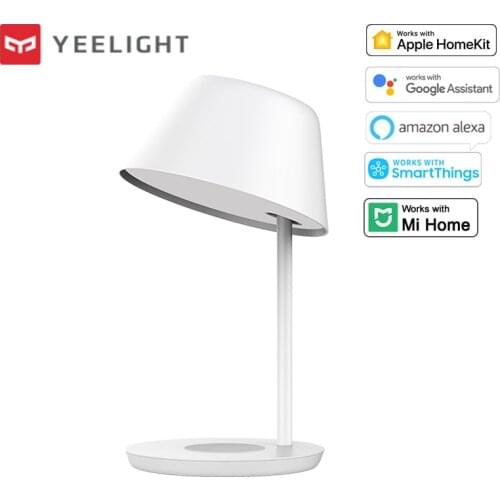 Yeelight Staria Bedside Lamp Pro Wireless Charging LED Smart Table Light Dimmable App Control Work with Homekit Google Mi Home