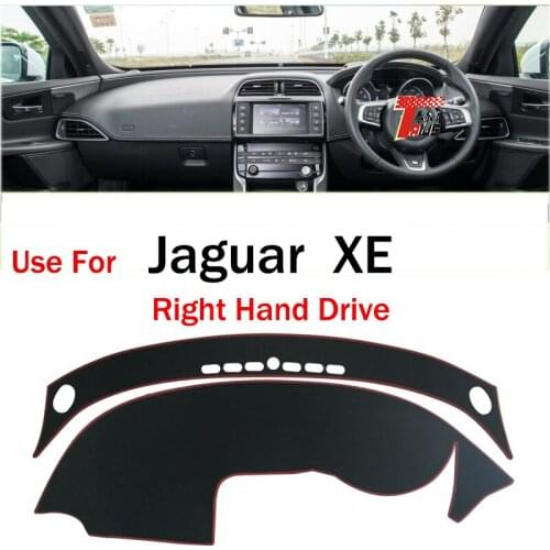 TAIJS Factory Anti cracking Good Quality Casual Polyester Fibre Car Dashboard Cover For Jaguar XE Right Hand Drive