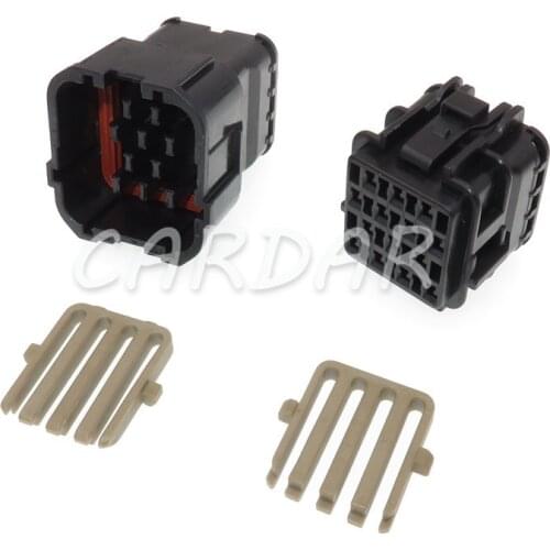 1 Set 14 Pin MG640352 MG610350 Waterproof Electrical Terminal Auto Connector Sealed Cable Socket