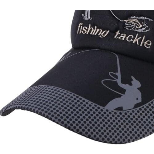W3JF Unisex Outdoor Sport Fishing Snapback Golf Hat Sun Visor Adjustable Fashion