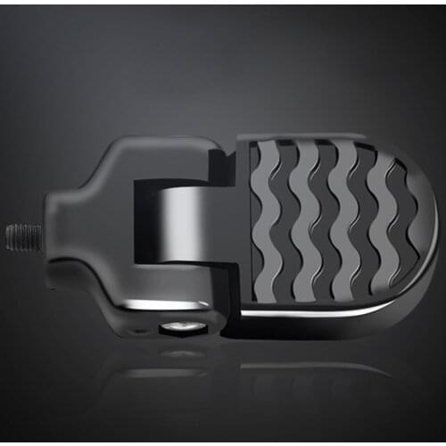 1 Pair Rear Seat Pedals Aluminum Alloy Foot Rest Foldable Footrest Bike Accessories