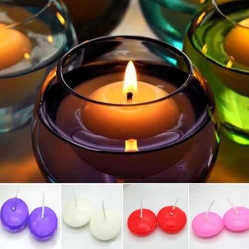 10Pcs/lot Floating Candles For Wedding Party Event Home Birthday Decor Candles New Year Christmas Decoration