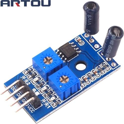 2 Channel Normally open type Vibration Sensor Module Vibration Switch SW-18015