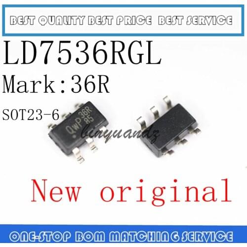 20PCS~100PCS 100%New original LD7536 LD7536R LD7536RGL 36R SOT-23-6