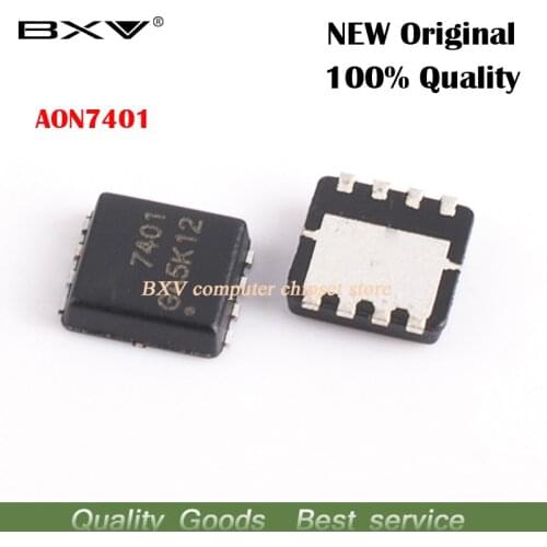 20pcs AON7401 7401 QFN new original laptop chip free shipping