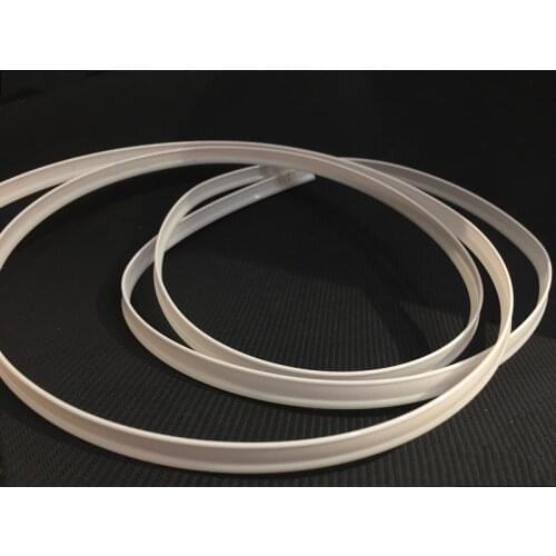 3M 3mm(Dia.) Milky T-type Invisible Side Glow Fiber Optic Cable Car Interior Atmosphere DIY Lighting w/Skirt PMMA Mount RGB