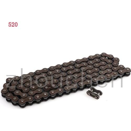 Universal Motorcycle Chain 520 Chains 96L/108L/116L/120L Links for ATV Quad MX Enduro Motard Racing