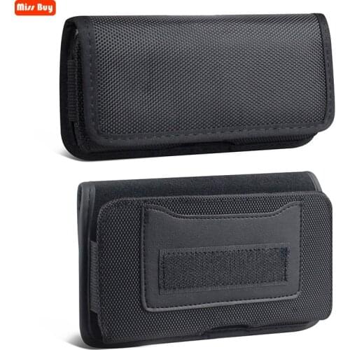Universal Oxford Cloth with Card Phone Bag for IPhone 13 12 Mini 11 12 Pro max XS XR XS 7 8 6 6S Plus 5 Waist Belt Case Holster