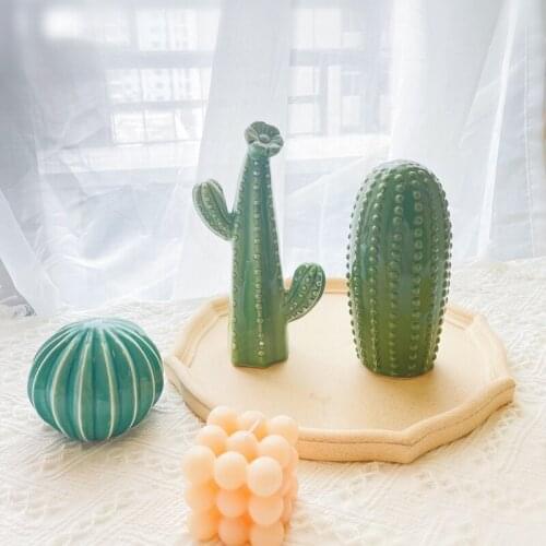 Home decor The cactus desktop furnishing articles Photography props Aquarium landscape accessories Desktop furnishing articles