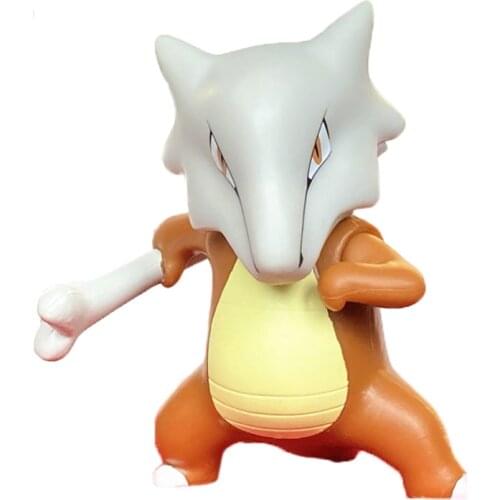 Takara Tomy Marowak Action Figure Toys Joints Movable Model Collection Cartoon Pokemones Cubone Figure Toys Gifts for Children