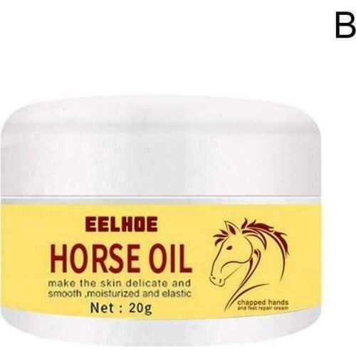 10g/20g/30g Horse Oil Foot Cream Anti Dry Feet Skin Care Cracked Heel Smooth Repair Nourishment Preventing Dryness Foot Care