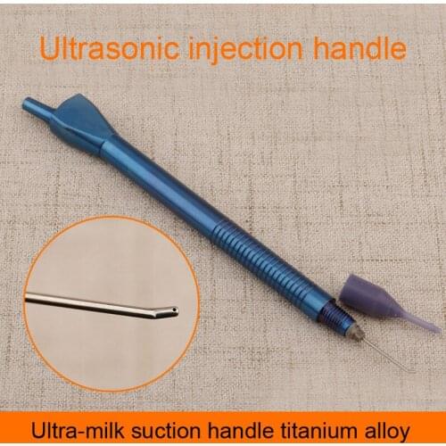 Microscopic Ophthalmic Instruments Titanium Ultra Microemulsion Sucking Handle Titanium Alloy I/A Washing Handle Tool