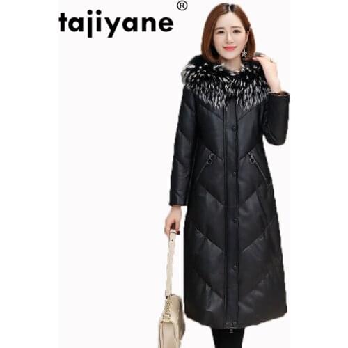 Genuine Coat Sheepskin Leather Jacket Real Fur Coat Autumn Winter Jacket Women Clothes 2021 Korean Vintage Down Coats ZT1312