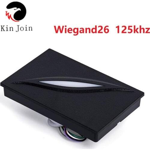 RFID EM card reader for access control system wiegand26 125KHZ RFID card reader IP65 waterproof weigand card access reader
