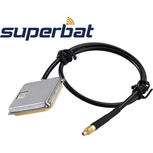 Superbat 1575.42MHz +/-3 MHz Mini GPS Internal Antenna Aerial Signal Booster MMCX Plug RG174 30CM Cable 50ohm Customizable