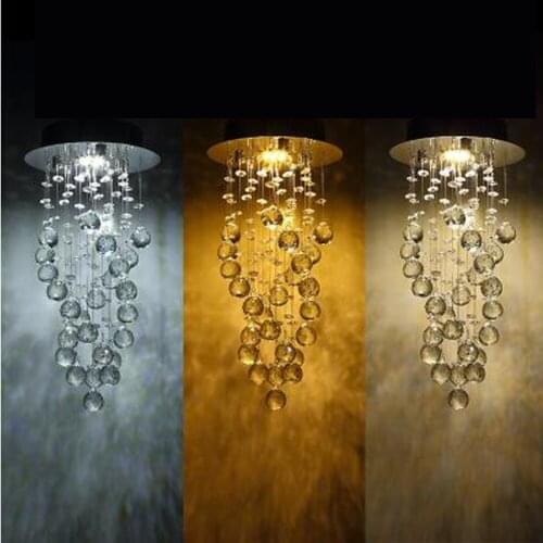 LED crystal chandelier aisle lights corridor lights home entrance hall entrance hall bar balcony small chandelier led lamps
