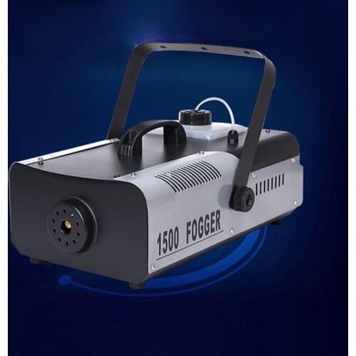 1500W Thermostatic Smoke Machine Stage fog machine with Remote and Wire Control 110V 220V DJ Disco Club music concert fogger