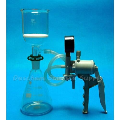 500ml,24/40,Glass Suction Filtration Kit,250ml Buchner Funnel & 500ml Erlenmeyer Flask