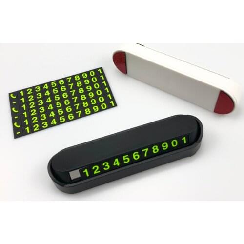 Car Styling Temporary Parking Card For Jetta Phaeton Phideon Variant Touran Beetle T-Cross T-Roc Atlas Amarok Tarok MOIA CARAVEL