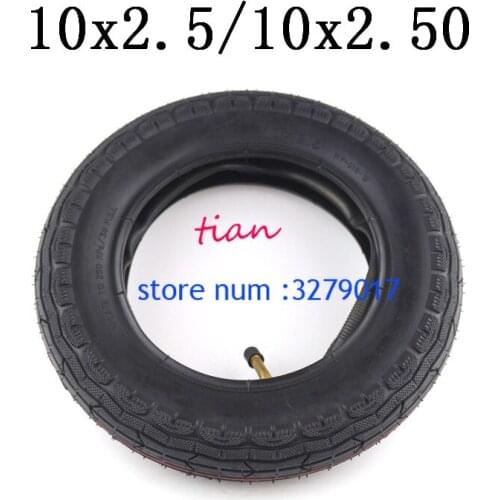 Free shipping 10x2.50Tire with Inner Tube 10 x 2.5 fits Electric Scooter 10x2.5