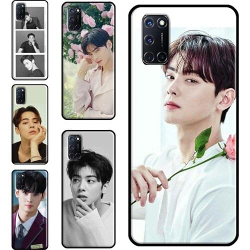 True Beauty Cha Eun Woo Case For OPPO A91 A93 A83 A15 A31 A53 A9 A5 2020 F5 Find X3 Pro A52 A72 A3S A5S Cover Capa